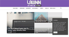 Desktop Screenshot of lawnn.com